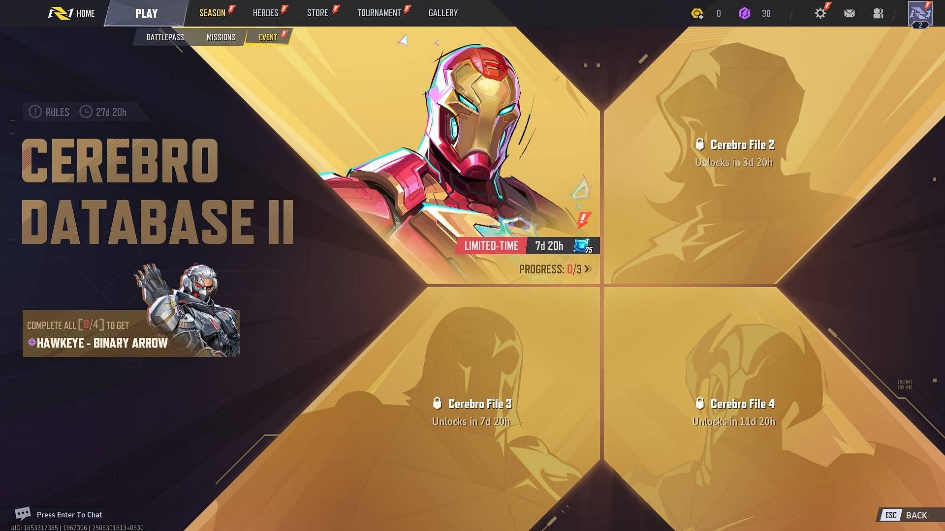 A picture of the Iron Man section (Image via NetEase Games)